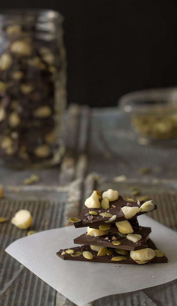Nuts and Nibs Salted Dark Chocolate