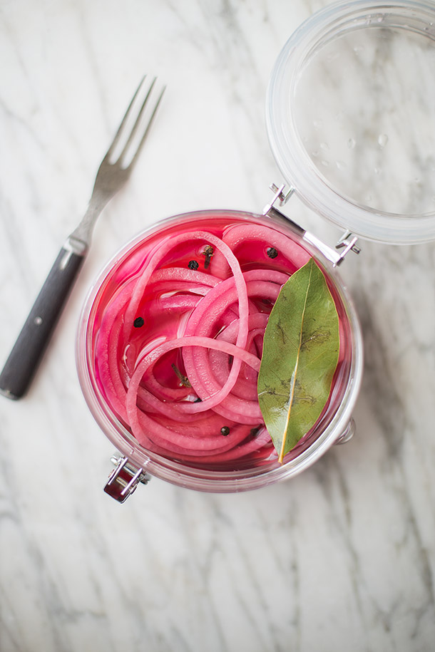 Pickled Red Onions from Slim Palate
