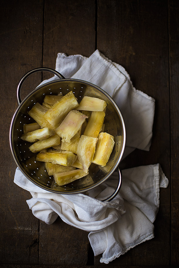 Boiled-and-cut-yuca-for-fries