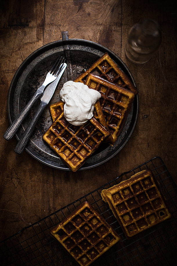 Waffles-With-Coconut-Cream-From-Slim-Palate