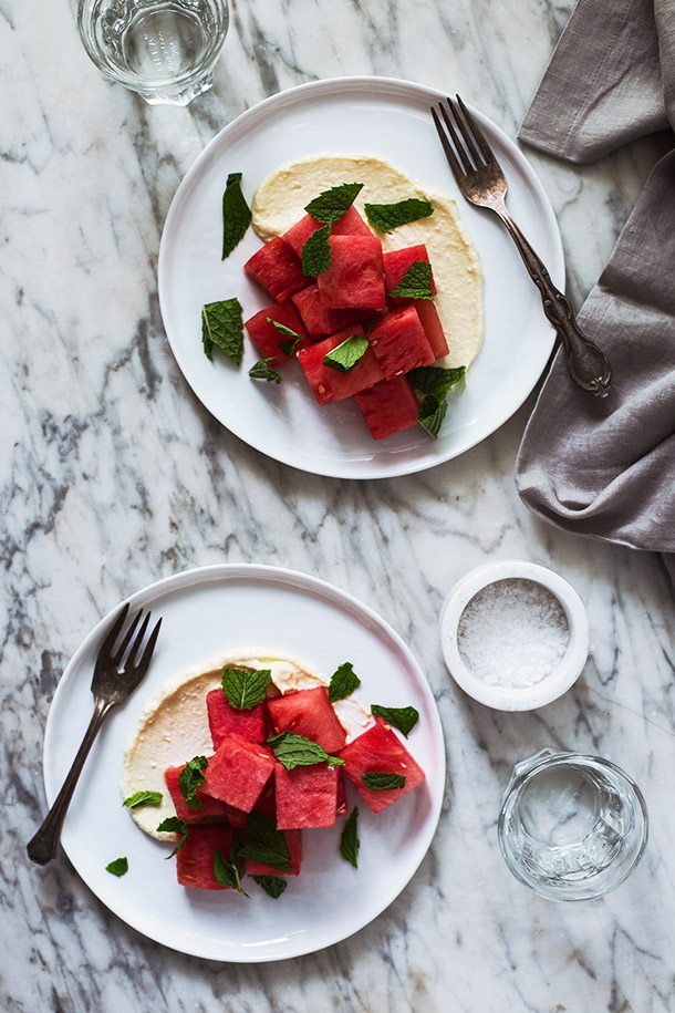 Watermelon-Salad-with-Whipped-Feta-From-Slim-Palate