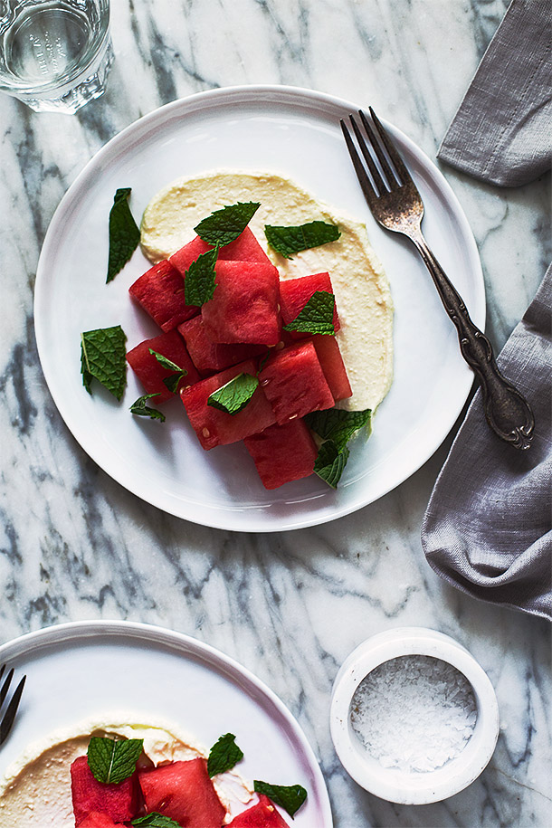 Watermelon-Salad-with-Whipped-Feta-Via-Slim-Palate